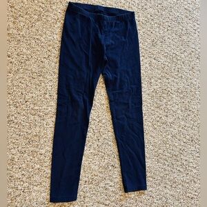 Cat & Jack girls navy blue leggings L (10/12)